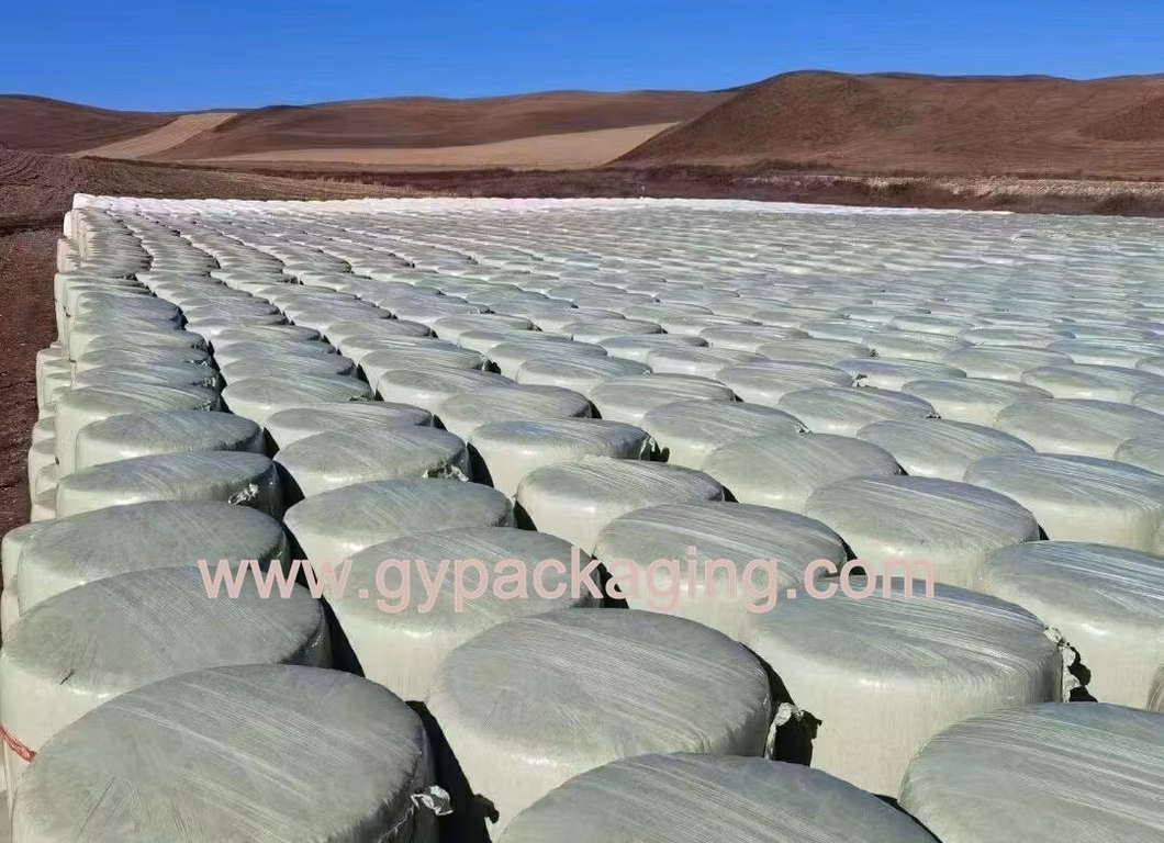 Agriculture Silage Gras Film Black/Green/White Plastic Silage Bale Wrap Film Suppliers