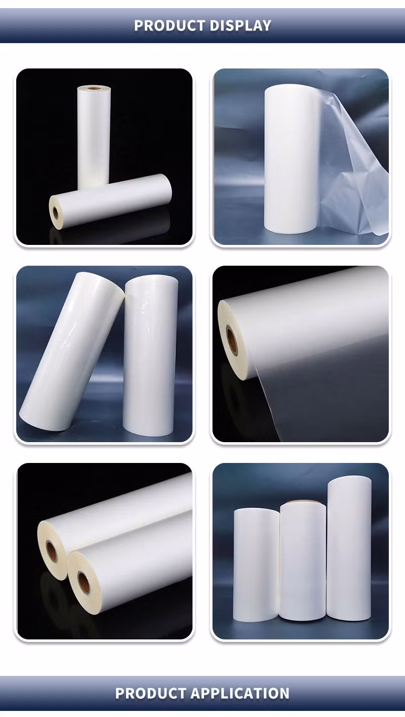 Hot Sale Clear 100% Compostable Biodegradable BOPP Thermal Lamination Film Roll Pouches A4