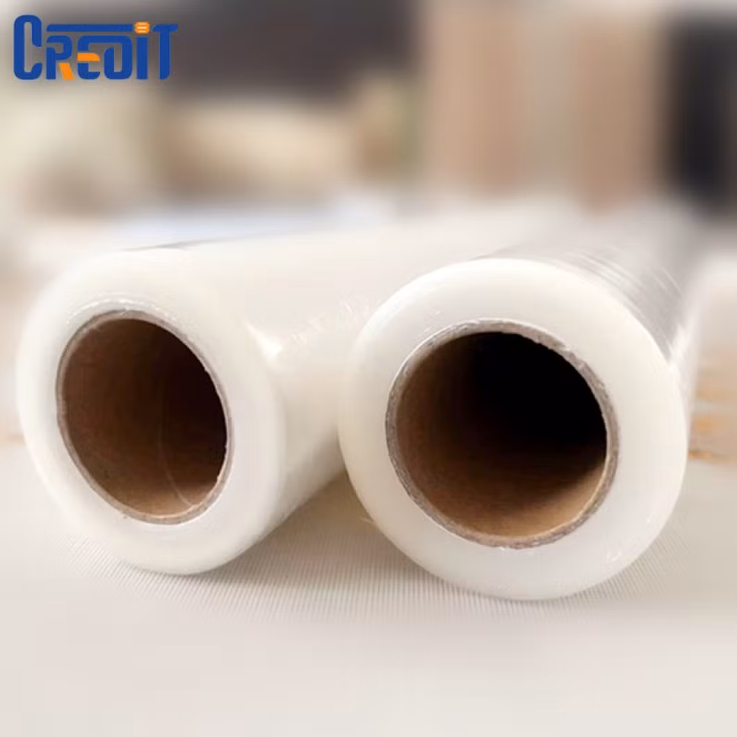 Factory Price Tray Stretch Packaging, Transparent Tray Polyethylene Stretch Film