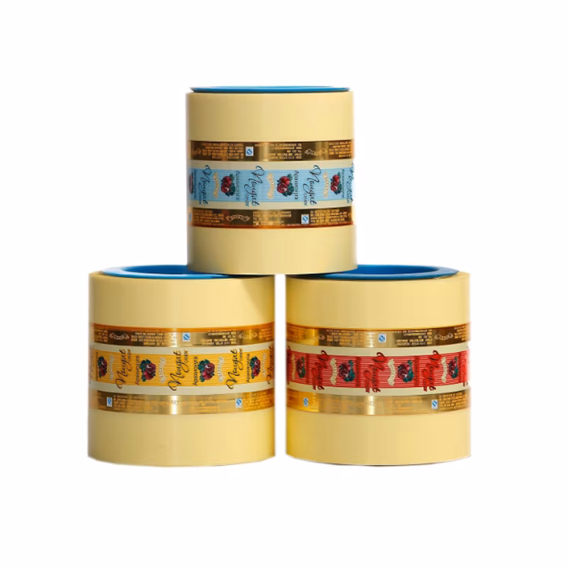 Printed Plastic Confectionery Packing Heat-Sealable Hard Candy Packaging PVC Film Pharmaceutical Chemical Packaging Film Laminated Plastic Packaging Film