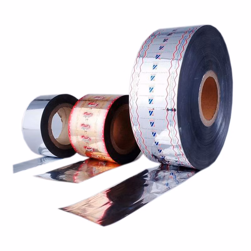 Printed Plastic Confectionery Packing Heat-Sealable Hard Candy Packaging PVC Film Pharmaceutical Chemical Packaging Film Laminated Plastic Packaging Film