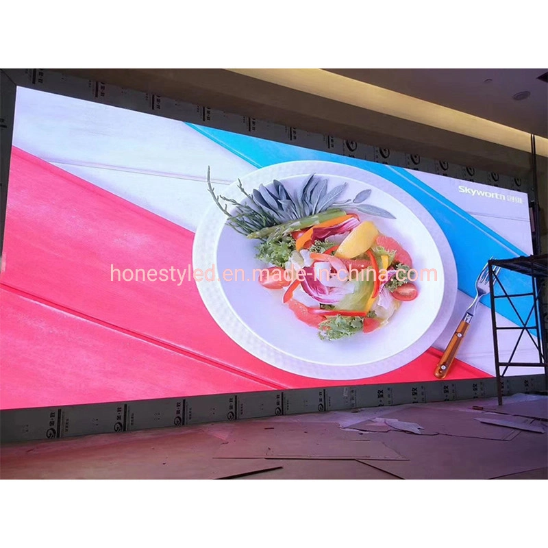 15 Years Factory LED Sign P2.5 Indoor LED Display Full Color SMD2121 480X480mm LED Screen 1/16 Scan Rental LED Billboard