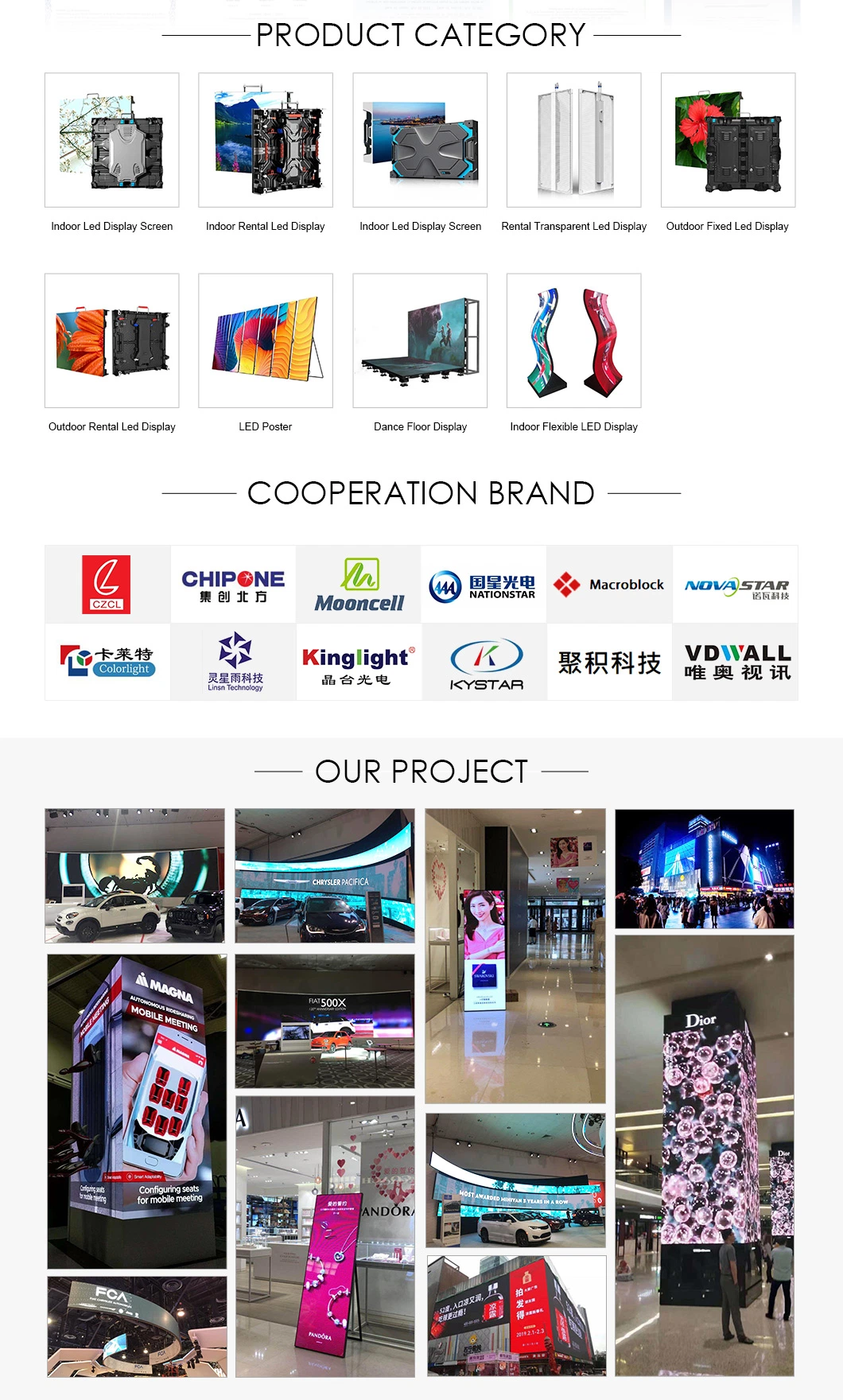 P2mm Soft LED Screen Material Flexible LED Video Wall