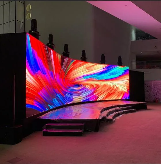 320X160 P5 Flexible LED Panel Indoor Curve LED Video Wall