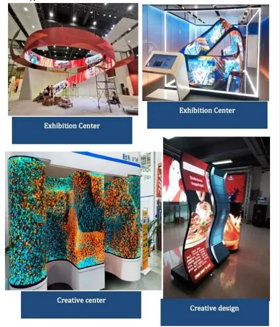 High Quality Indoor Screen P1.58 SMD LED Display Flexible Video Wall