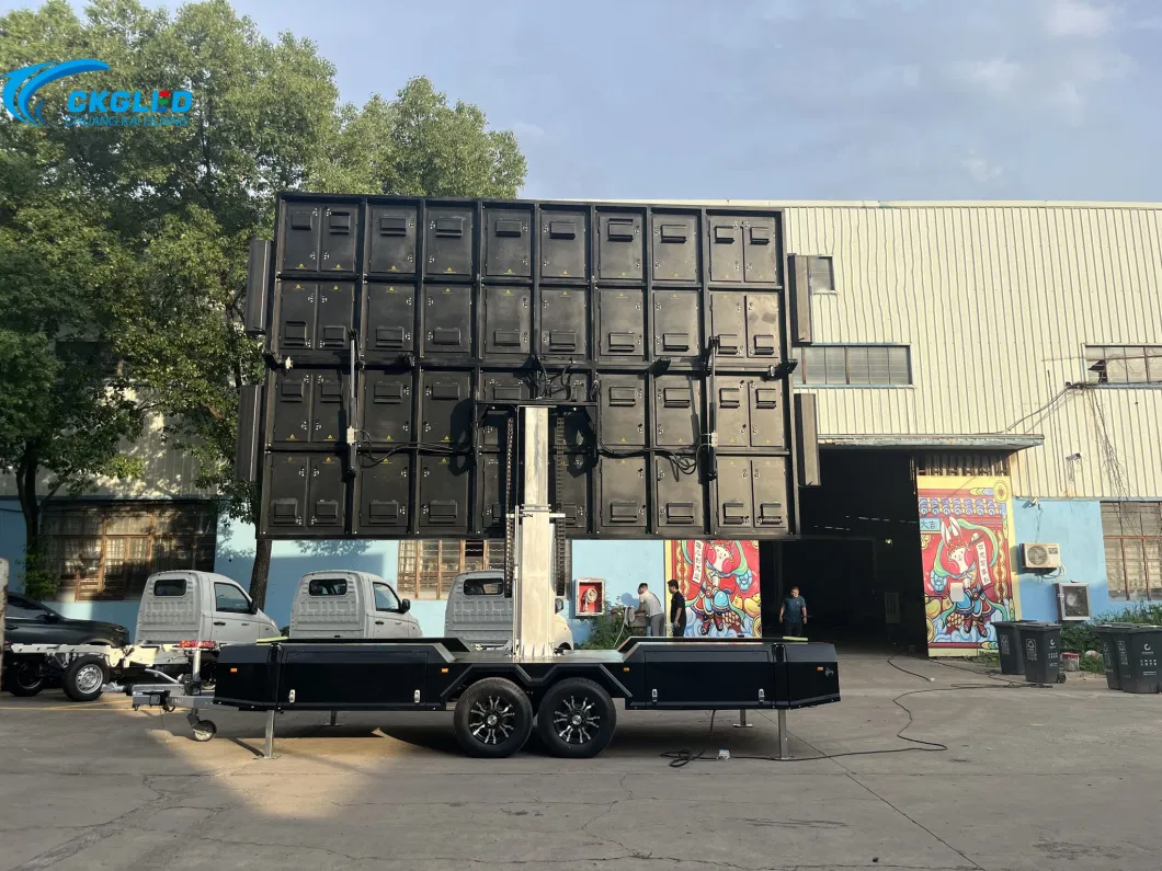 16 Square Meters LED Display Advertising Screen Mobile Trailer