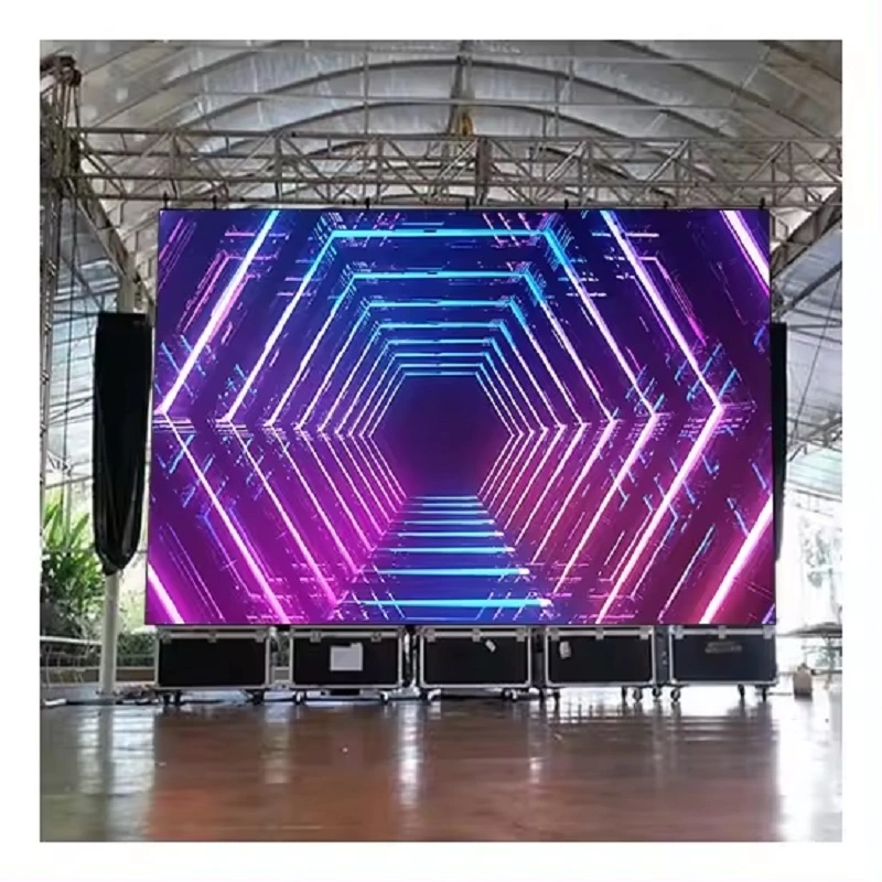 Circular LED Advertising Panel Sign P1.86 Flexible LED Video Wall