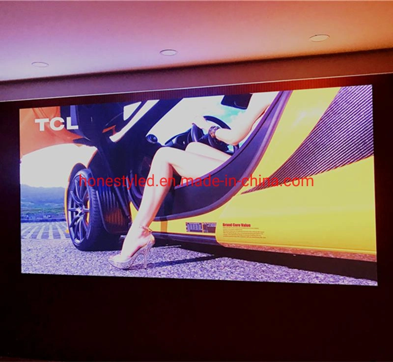 Creative Product LED Video Display Advertising LED Panel Indoor Flexible LED Screen P3.91 LED Display Wall with 500X500mm/500X1000mm Cabinet