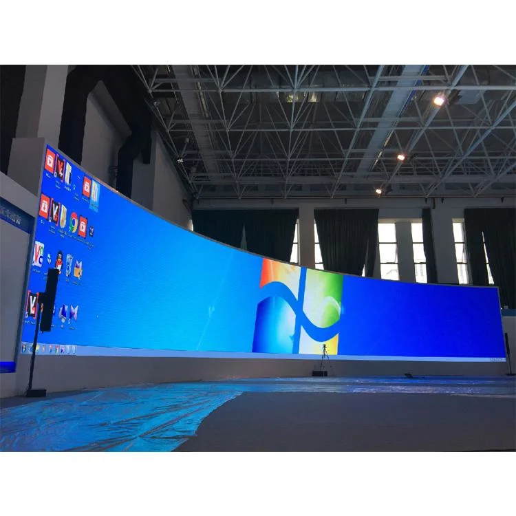 Curved LED Video Wall Panel Soft LED Module P3.91 Flexible LED Video Display