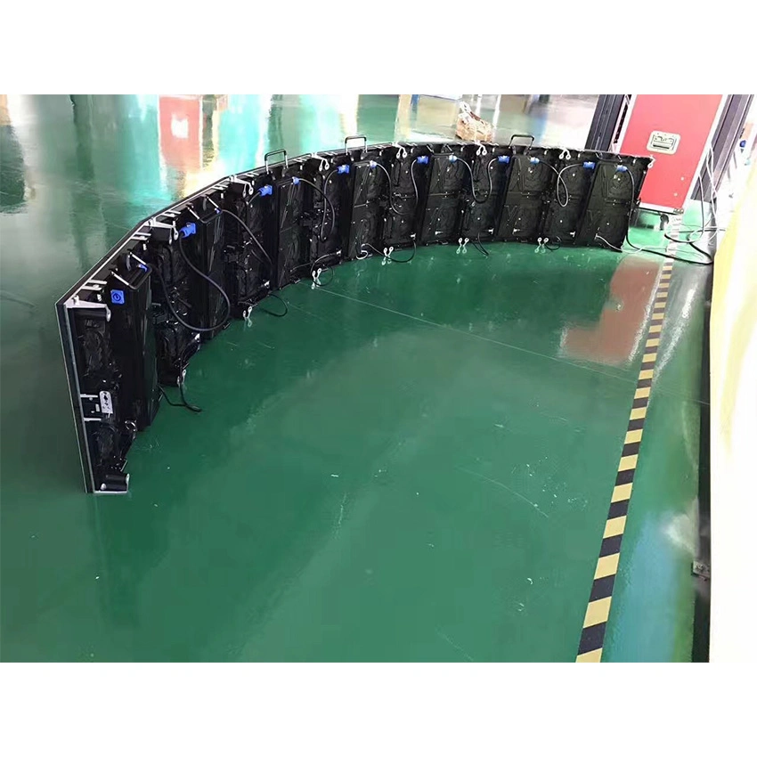 Curved LED Video Wall Panel Soft LED Module P3.91 Flexible LED Video Display