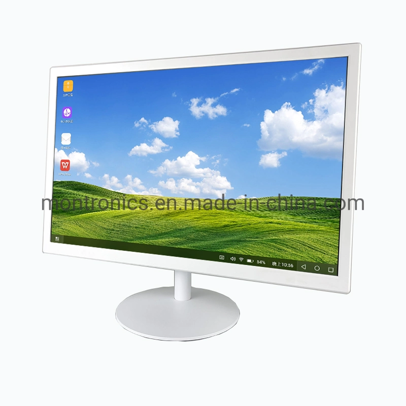 Cheap White 21.5 Display Screen for PC Computer 1920*1080 16: 9 LED Monitor