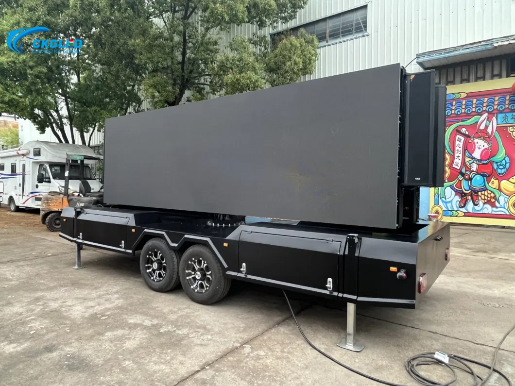 16 Square Meters LED Display Advertising Screen Mobile Trailer