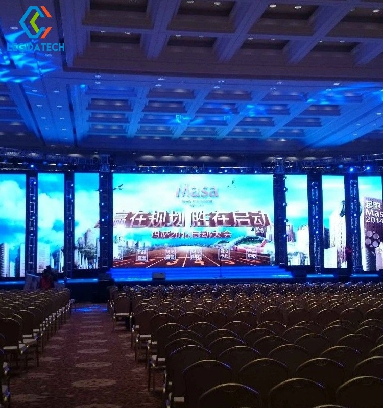 Legidatech 16: 9 Ratio 4K Display Advertising LED Screen Indoor LED Wall Video Indoor