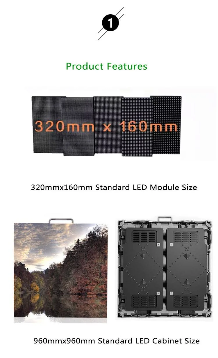 P2.5 High Definition Commercial Indoor Fixed Installation Flexible LED Video Wall Full Color Display