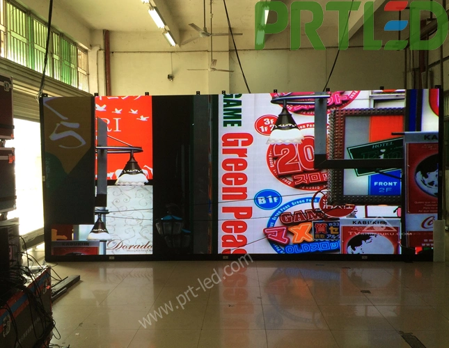 16: 9 High Resolution Indoor LED Video Screen Double Backup Display Wall (P1.56, P1.25, P1.875, P2.5)