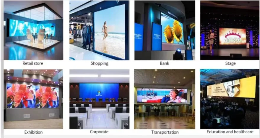 Full Color High Refresh Video Wall Indoor P4.81 Advertising LED Screen Panel