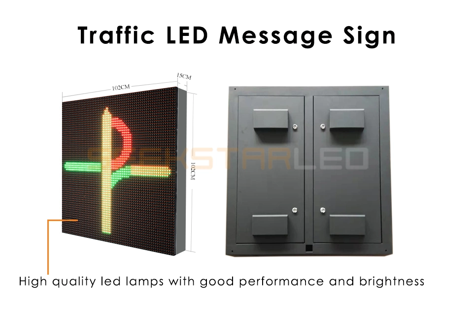 Traffic Guidance Vms Outdoor Digital Billboard Electronic Signage Board LED Screen Display