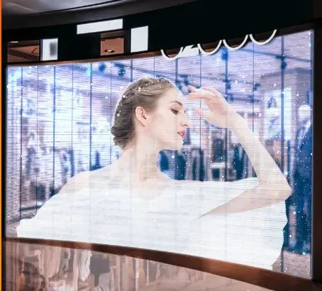 Ultra-Thin Translucent Commercial Advertising LED Transparent Display