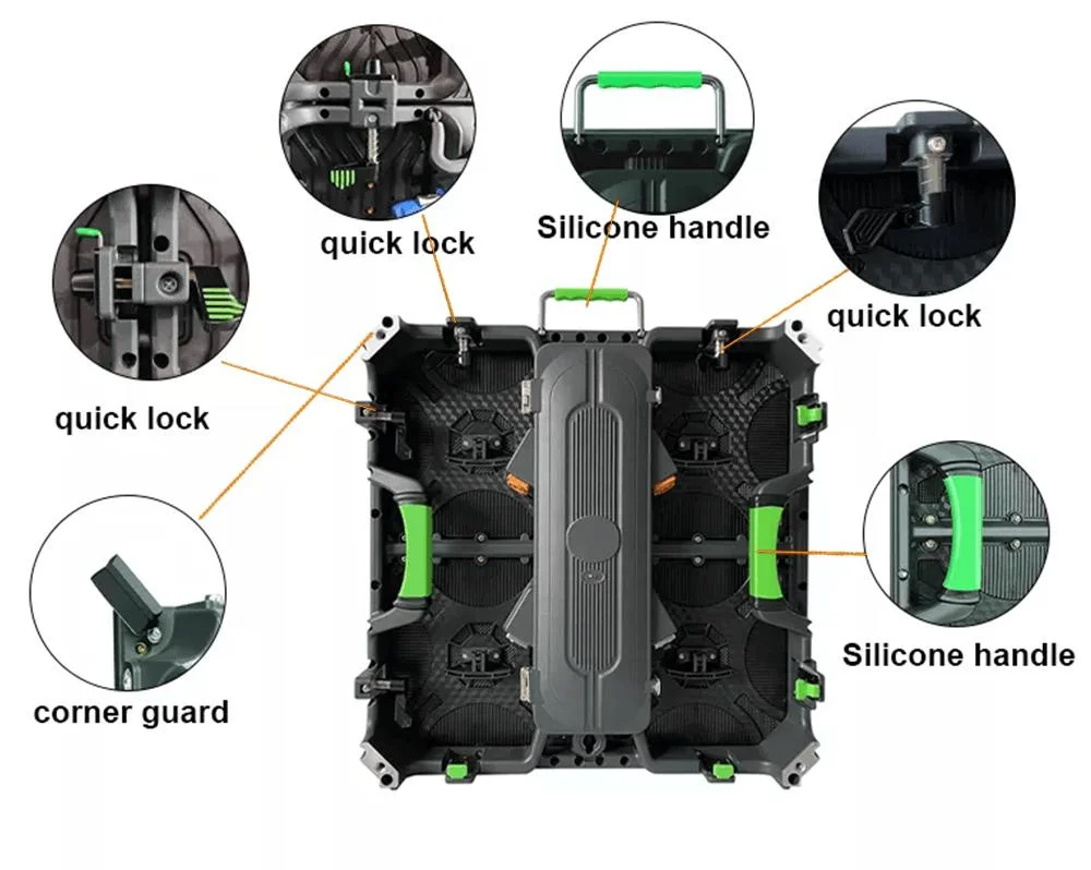 High Refresh Full Color LED Video Wall Concert Event Rental LED Display P3.91 Indoor Stage LED Screen