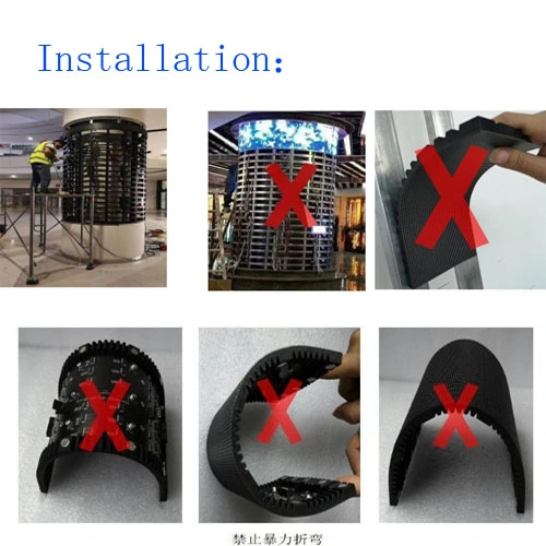 Flexible LCD HD Splicing Screens Outdoor 4K LED Video Wall