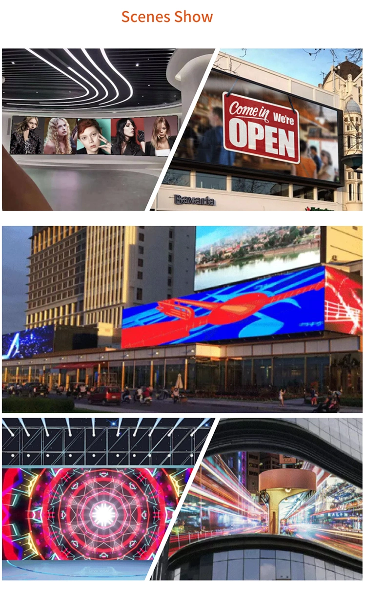 Outdoor Large Advertising LED Video Wall Waterproof Digital Advertising LED Display Board