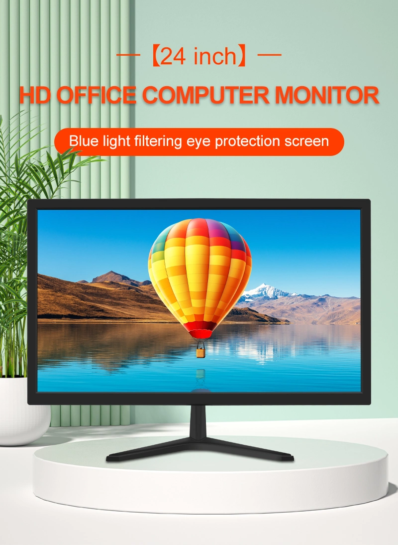 24 Inch LED Monitor Display Wide Screen LCD Monitor for Computer