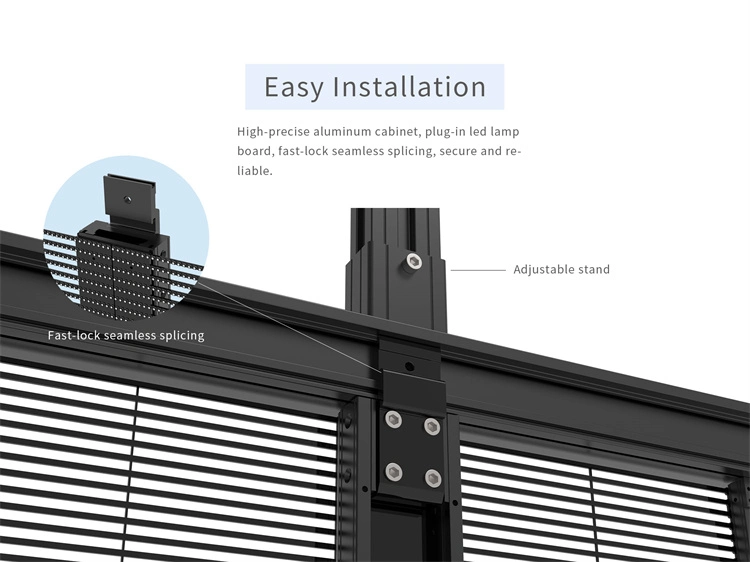 Transparent Glass Window LED Transparent Video Wall Display Screen LED Panels