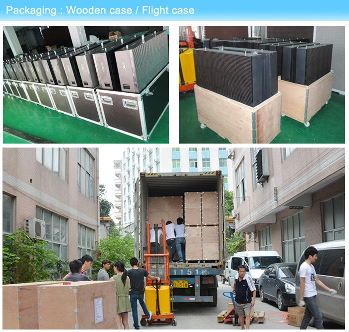 Outdoor Rental P8 Advertising LED Display Pane Screen Video Wall