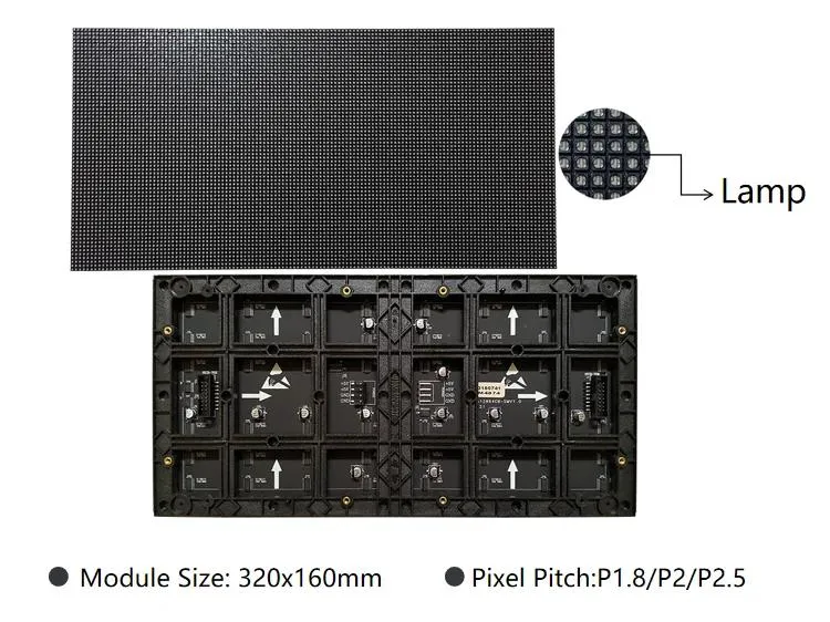 P2 Indoor LED Rental Screen P2 Splicing Portable Smart Advertising Display