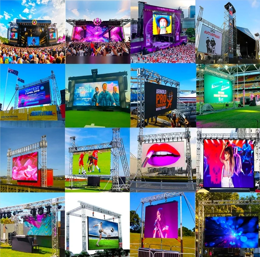 P2.6 Chinese Sexy Film Full Color SMD Foldable and Portable Outdoor Indoor Wholesale Advertising LED Display Screen Video Wall for Stage