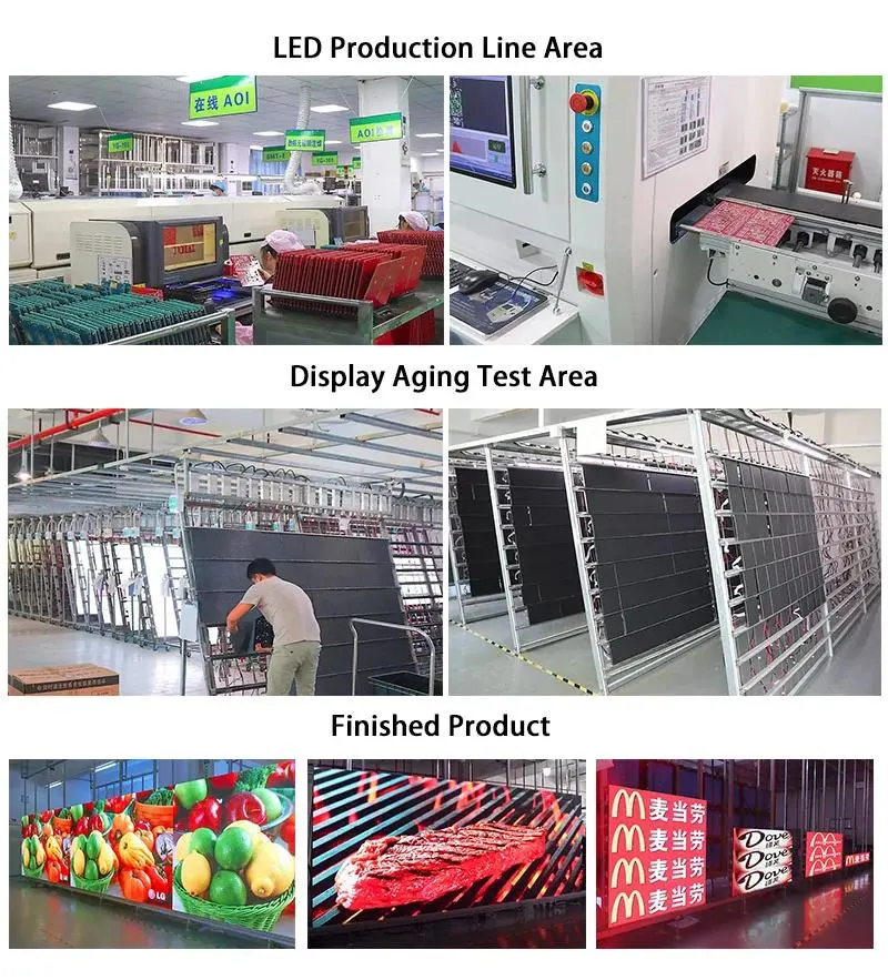 Home Transparent P3.91-7.82 Indoor LED Display Rental Screen Panel