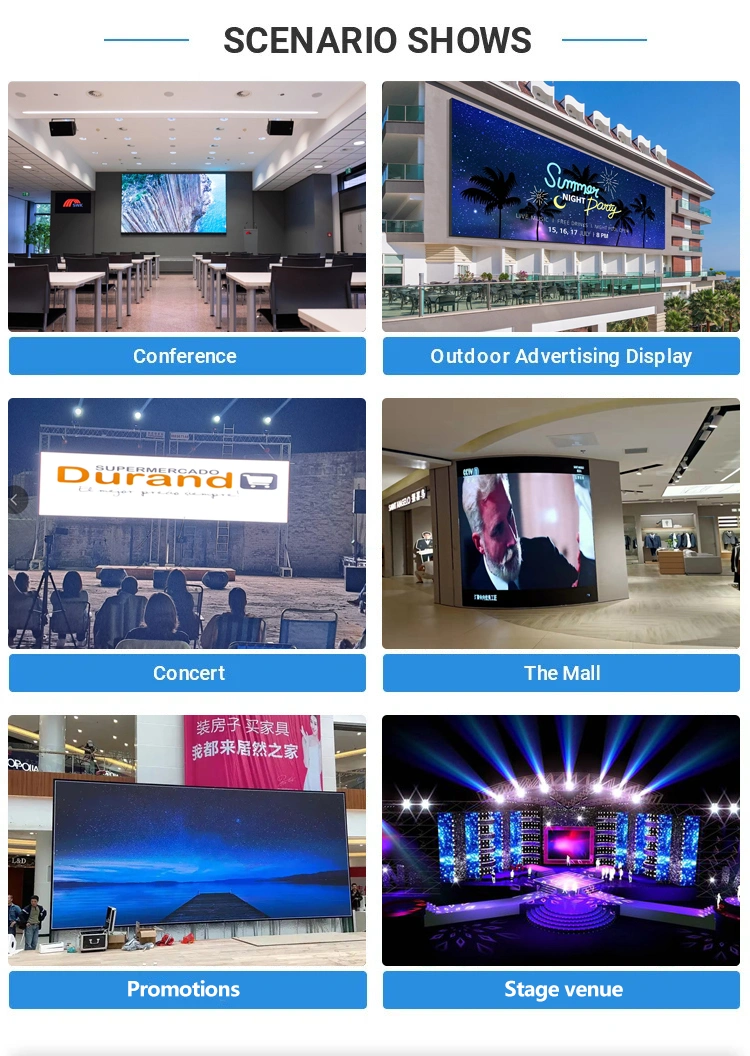 P3.9 Event Rental Indoor LED Display Pantalla Small De Wall LED Panel Stage LED Screen for Concert