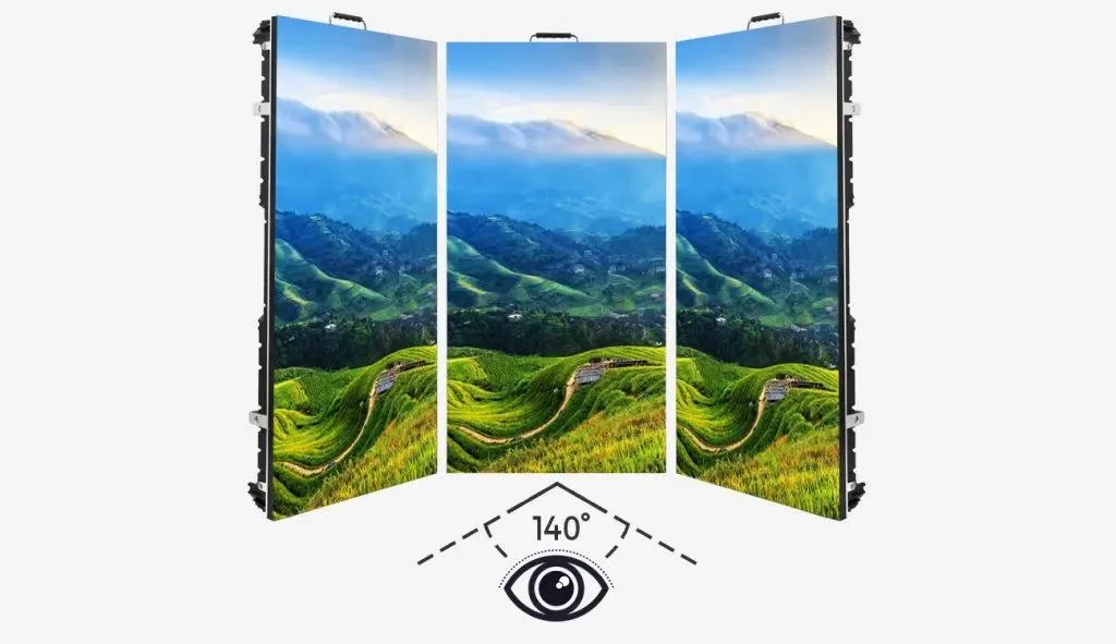 Full Color Stage Church Shopping Mall Indoor P4 Video Wall LED Screen