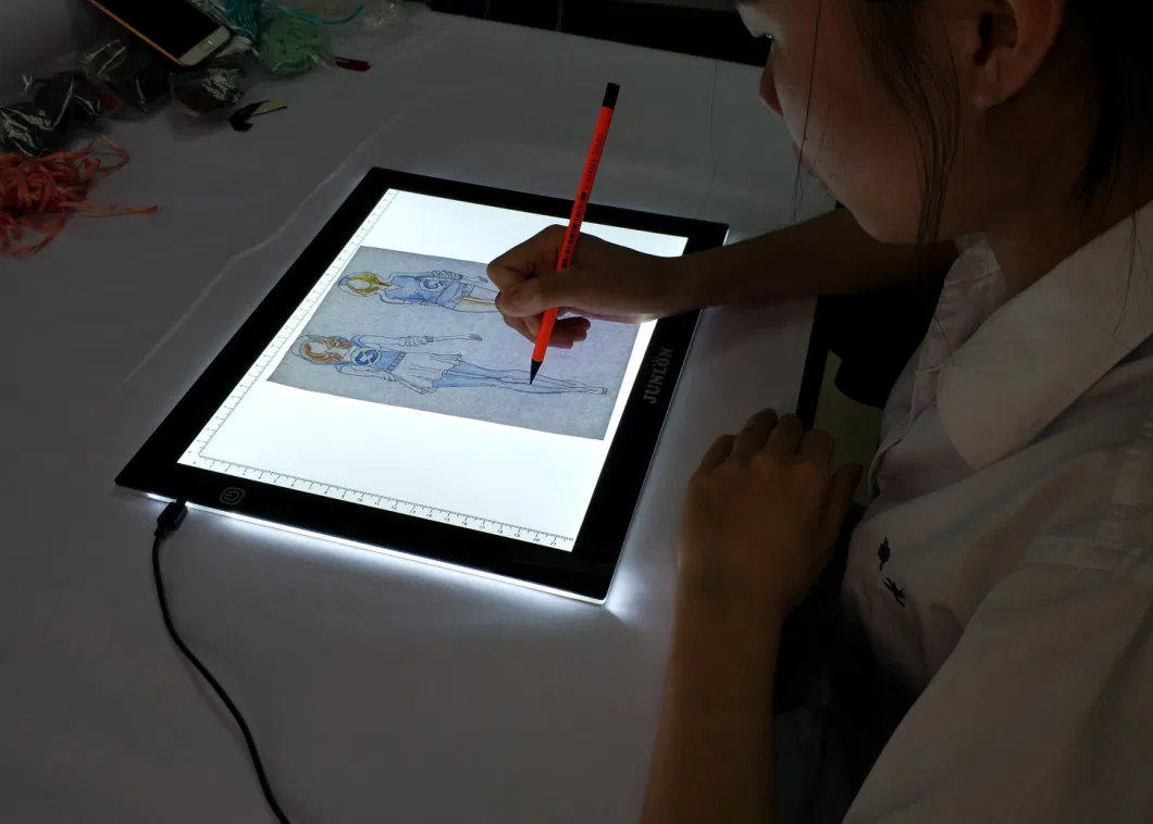 A2 Graphic Writing Tablet LED Drawing Light Board 12V Tattoo Sketch Pad Display Board Adjustable Dimming Tracing Light Box