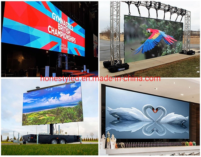 Cheap Price Outdoor P10 P6 P5 P4 P3 P2 LED Display Flexible Full Color LED Billboard Waterproof LED Video Wall for Advertising