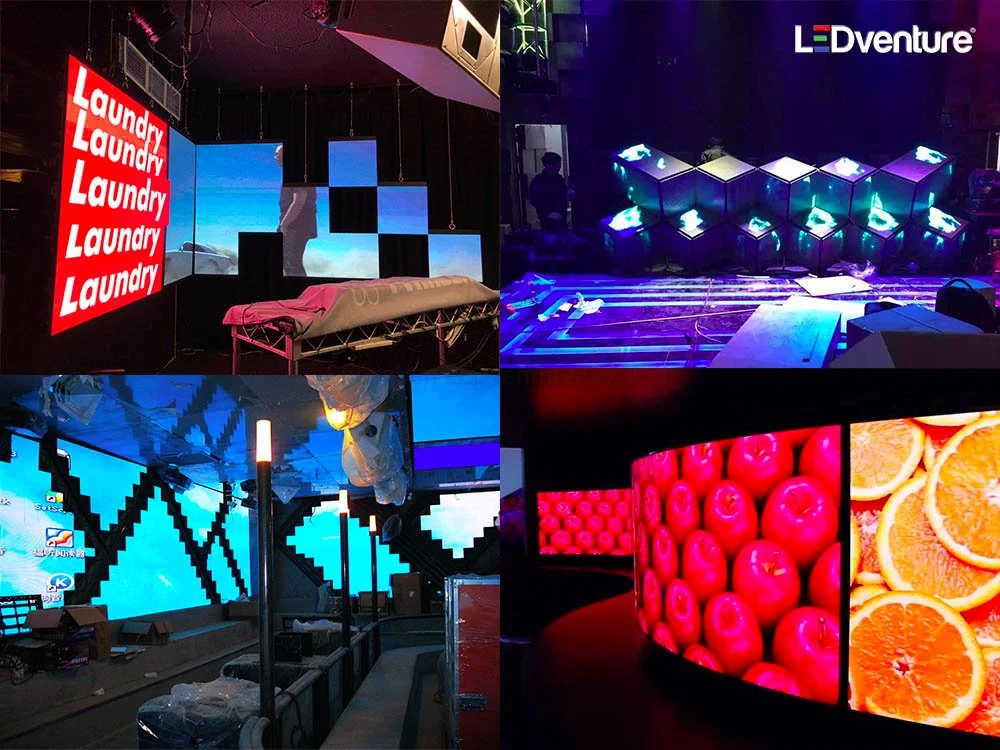 P3.9 Ultra-Light Indoor LED Rental Dance Floor Display Board Price with Advertising