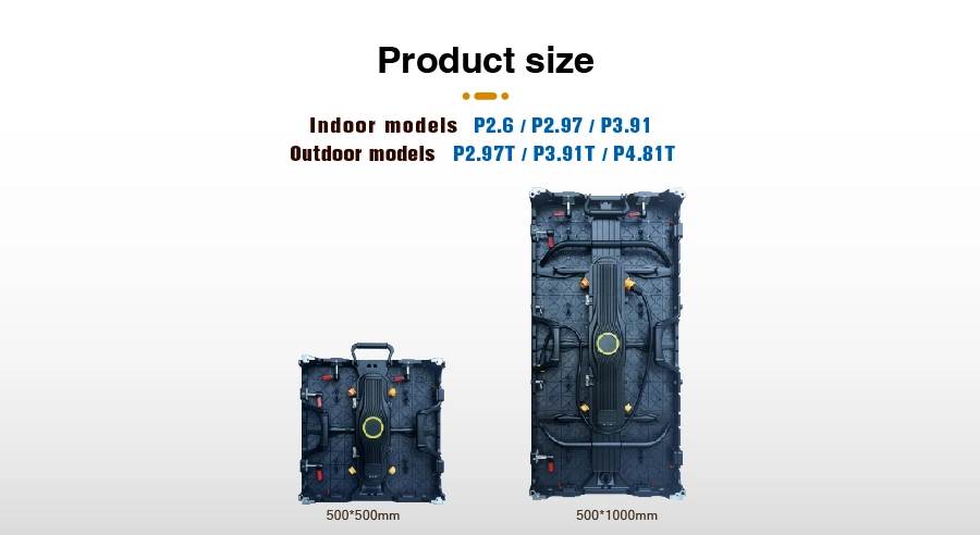 High Refresh Full Color LED Video Wall Concert Event Rental LED Display P3.91 Indoor Stage LED Screen