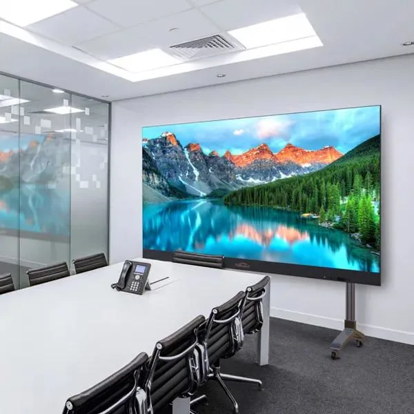 Full Color 16: 9 TV Screen Board All-in-One Screen for Meeting Room Movable LED Conference TV