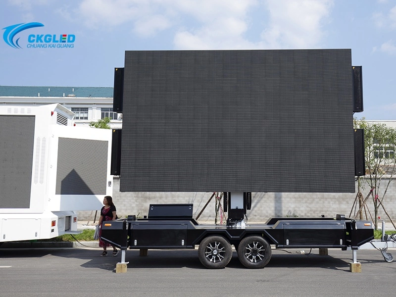 16 Square Meters LED Display Advertising Screen Mobile Trailer