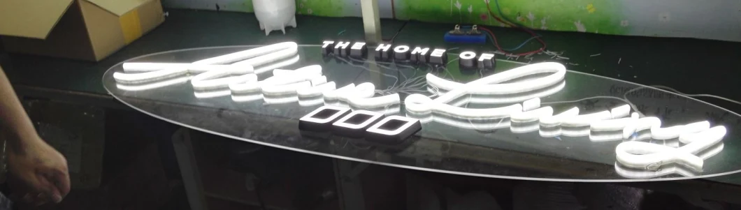 Shop Name Sign Board Custom LED Neon Sign