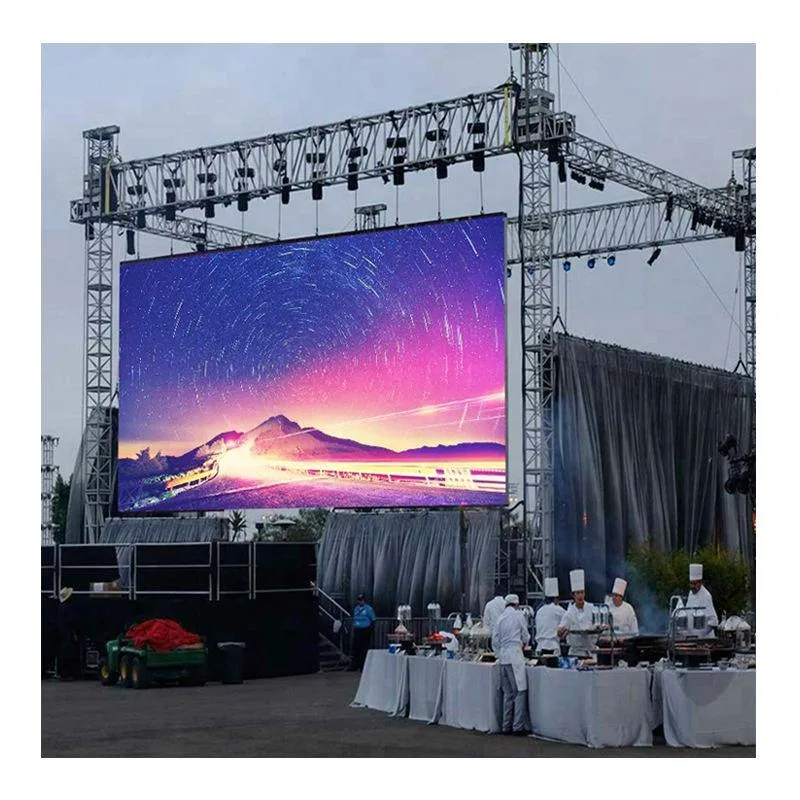 High Resolution High Brightness LED Display Screen P2.604 Outdoor Rental Video Wall