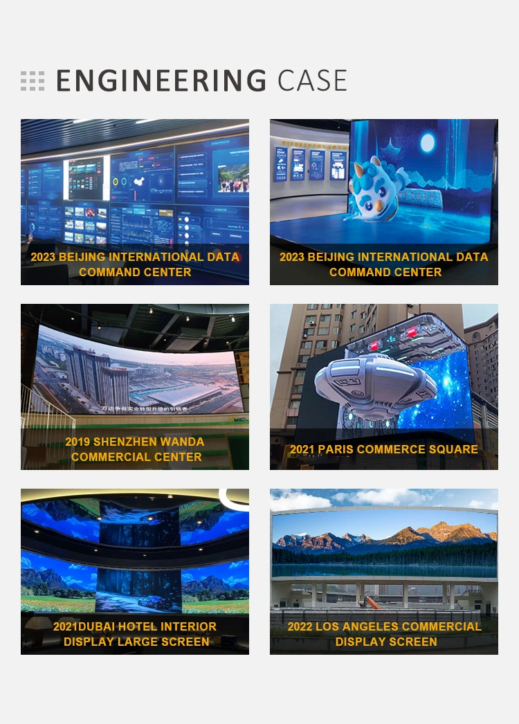 Hot Selling Large Digital Signage and Displays Modules LED Display P1.66 Size 320*160mm