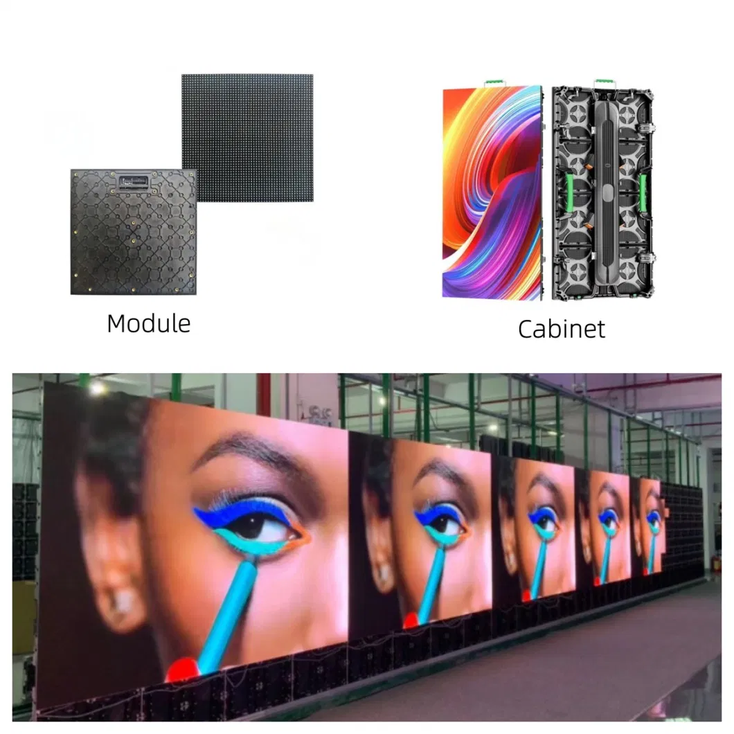 Aluminum Video Panel Indoor Outdoor Events Rental P2.9 LED Display Screen