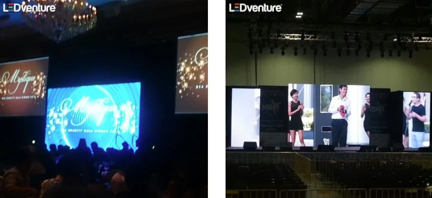 Indoor P4.81 LED Advertising Digital Screen Rental LED Display Board for Performance