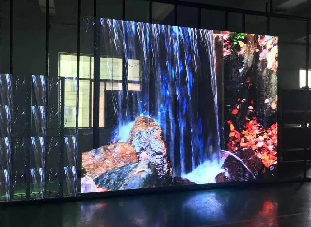 Transparent LED Film Flexible Display High Brightness P3.91 Indoor LED Screen