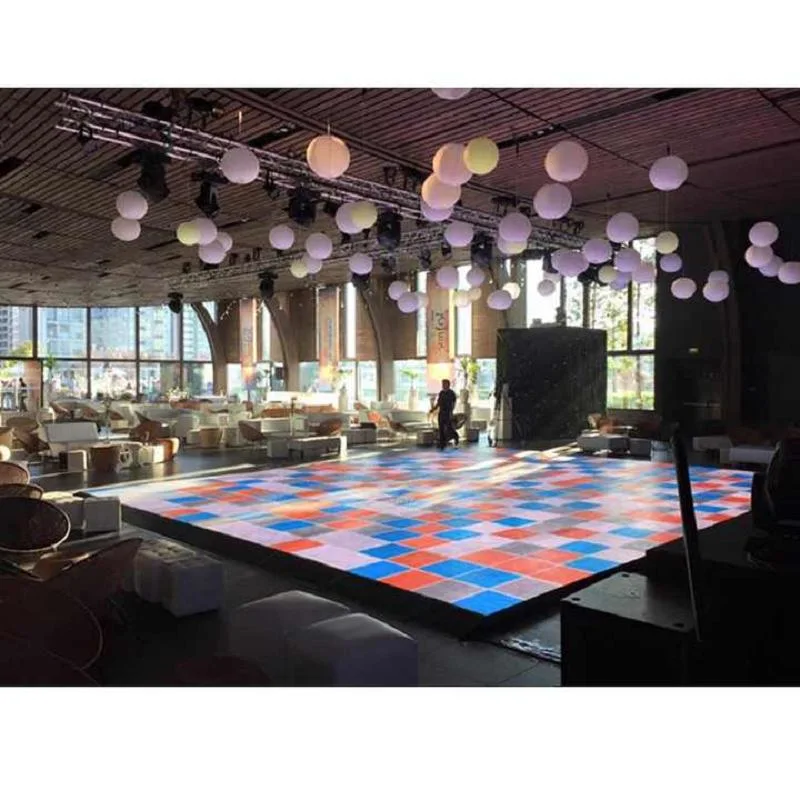 Outdoor IP65 P3.91 Dance Floor LED Display Screen Video Games