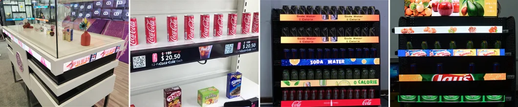 Smart P1.5/P1.8 Supermarket Shelf 4K Full Color LED Digital Panel Screen Display