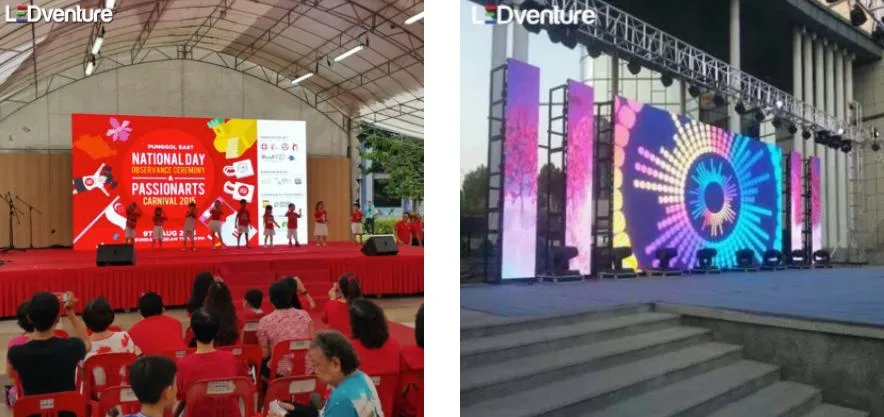 Outdoor P3.91 Video LED Panel Rental LED Sign Board