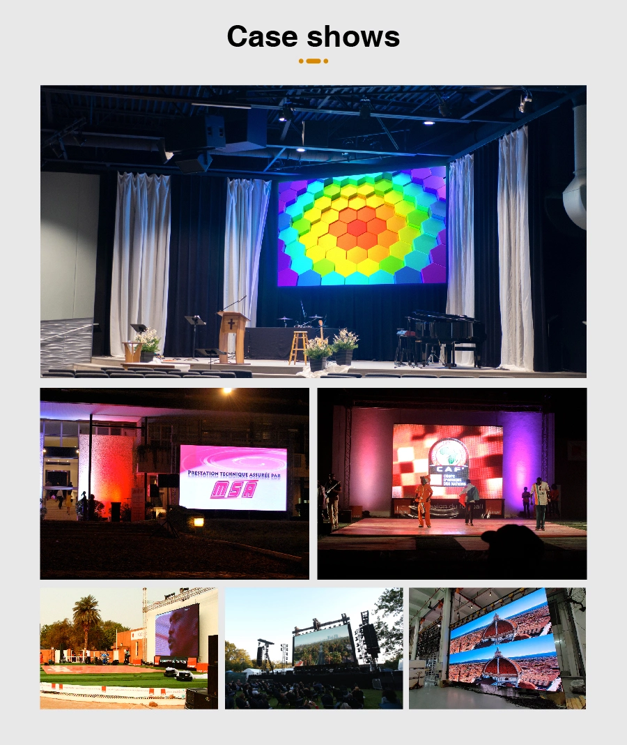 Event 3840Hz Video Wall Advertising Exhibition Show LED Display Screen