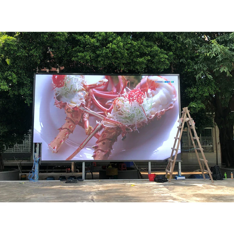 Outdoor Rental P8 Advertising LED Display Pane Screen Video Wall